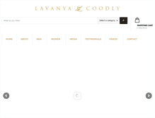 Tablet Screenshot of lavanyacoodly.com